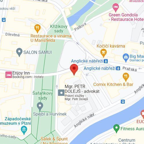Mapa – KK Studio U Zvonu